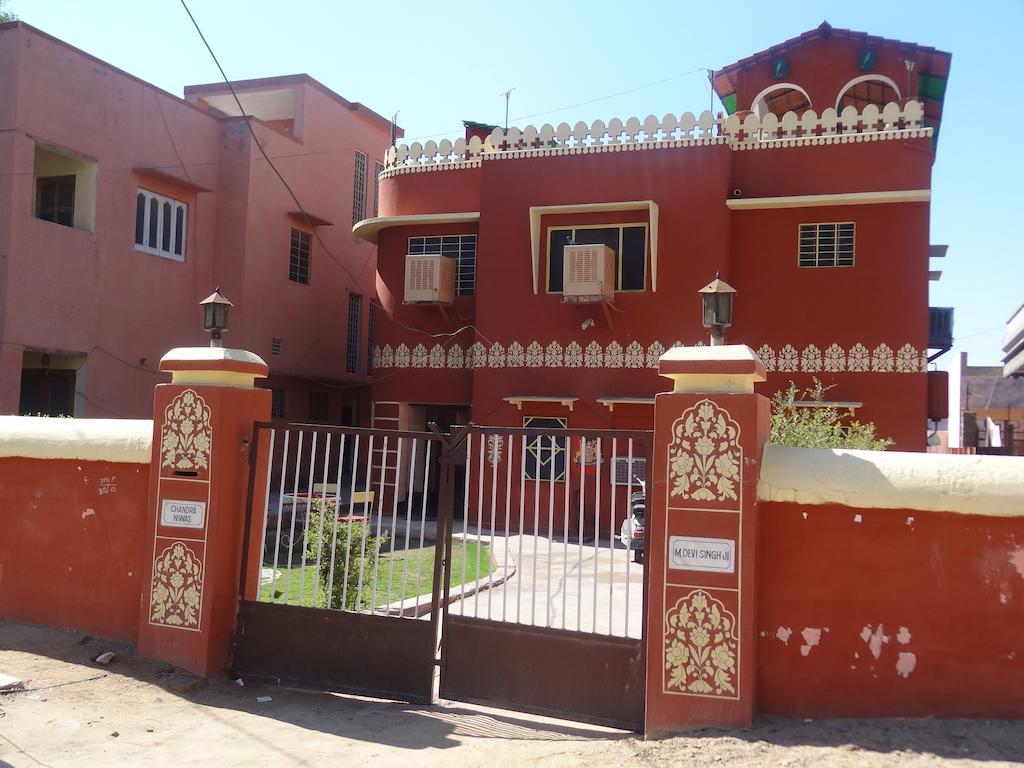 Chandra Niwas Guest House Bikaner Exterior foto
