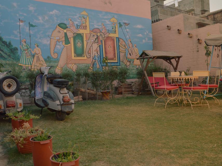 Chandra Niwas Guest House Bikaner Exterior foto
